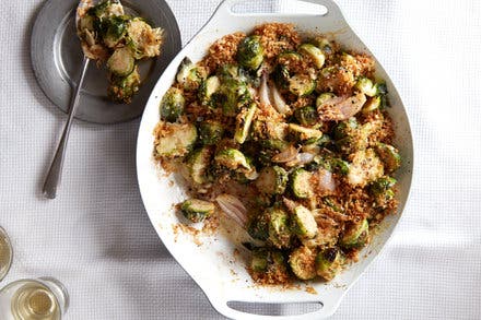 Brussels Sprouts Gratin