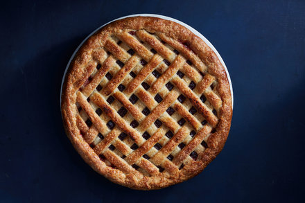 Image for Cranberry Herringbone Pie