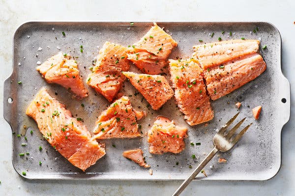 Oven-Steamed Salmon