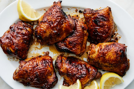 Image for Honey-and-Soy-Glazed Chicken Thighs