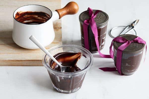 Doris’s Salty Hot Fudge