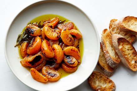 Image for Charred Tangerines on Toast