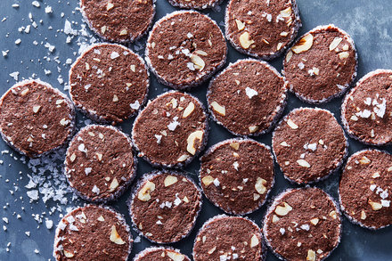 Image for Salted Cocoa-Hazelnut Cookies