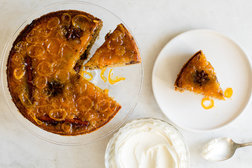 Image for Upside-Down Date Cake With Marmalade