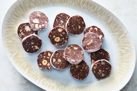 Image for Chocolate Kolbasa (Russian No-Bake Fudge Cookies)