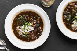 Image for Black-Eyed Pea and Pork Gumbo