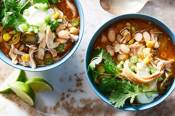 Slow Cooker White Chicken Chili