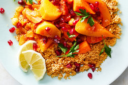 Image for Root Vegetable Tagine With Herbed Couscous