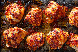 Image for Spicy Roasted Chicken Thighs