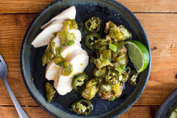Image for Poached Chicken Breasts With Tomatillos and Jalapeños