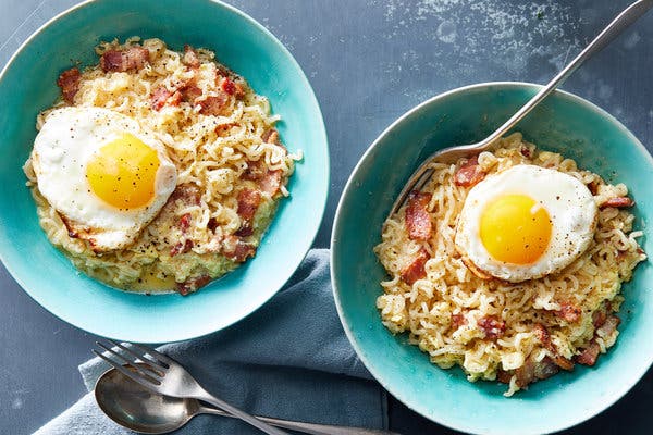 Ramen Carbonara