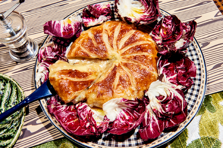 Baked Camembert Salad