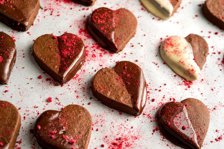 Image for Chocolate Shortbread Hearts