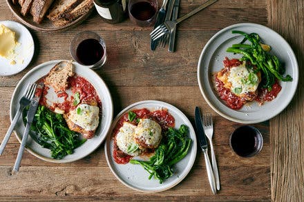 Freestyle Roasted Chicken Parm