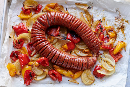 Image for Hasselback Kielbasa