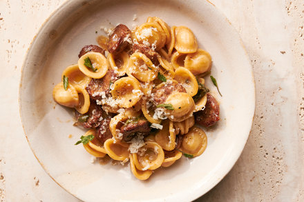 Image for Pasta With Sausage and Parm