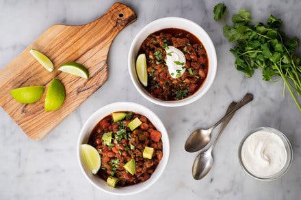 Pressure Cooker Classic Beef Chili