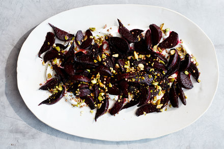 Image for Roasted Beets With Yogurt, Pistachios and Coriander