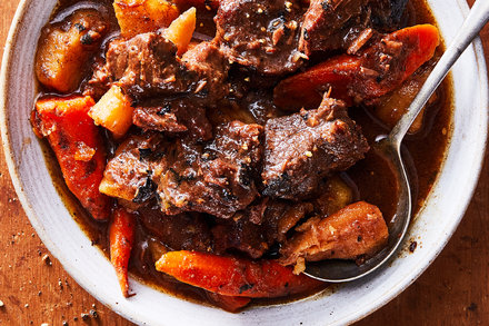 Image for Pressure Cooker Beef Stew With Maple and Stout