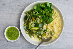 Image for Spring Vegetable Ragoût With Brown Butter Couscous