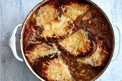 Image for One-Pot French Onion Soup With Porcini Mushrooms