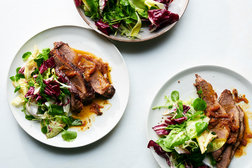 Image for Citrusy Brisket With Spring Lettuces