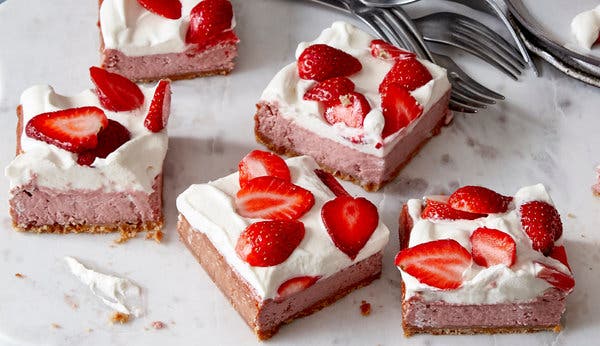 Strawberry Cheesecake Bars