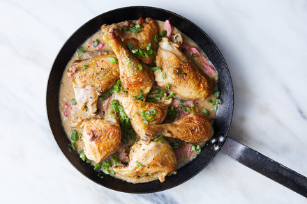 Image for Skillet Chicken With Rhubarb