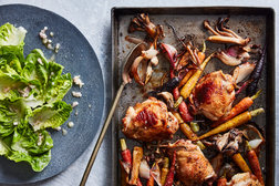 Image for Marsala-Marinated Chicken With Roasted Vegetables