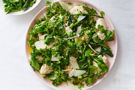 Image for Ricotta Dumplings With Buttered Peas and Asparagus