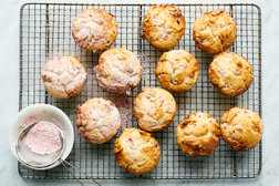 Image for Strawberry Muffins With Candied Almonds