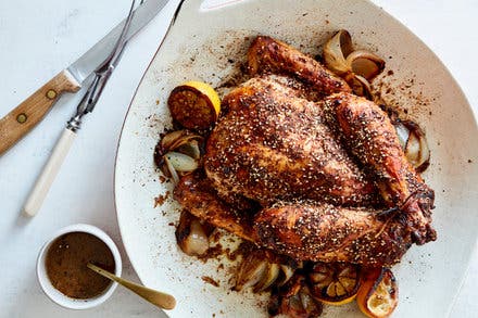 Roast Chicken With Lemon and Za’atar