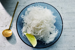 Image for Faloodeh (Persian Lime and Rose Water Granita With Rice Noodles)