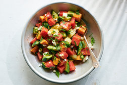 Image for Cucumber, Melon and Watermelon Salad