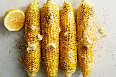 Corn on the Cob With Old Bay and Lemon