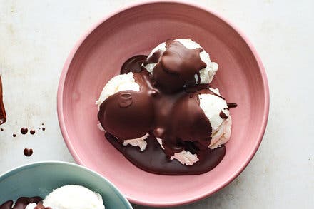 Chocolate Shell Ice-Cream Topping