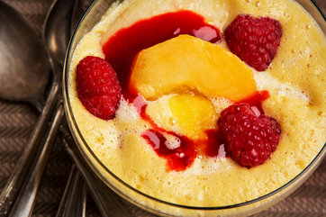 Image for Peaches With Zabaglione