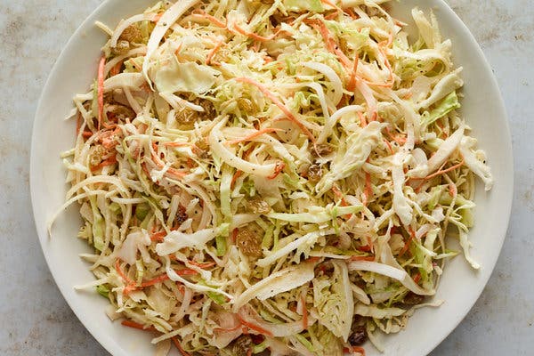 Ember-Roasted Slaw With Mint