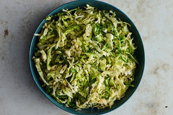 Image for Smoked Cabbage Slaw With Creamy Horseradish