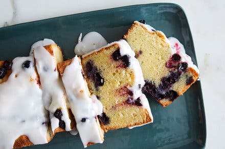 Blueberry, Almond and Lemon Cake