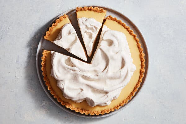 Maple Tart With Oatmeal Cookie Crust