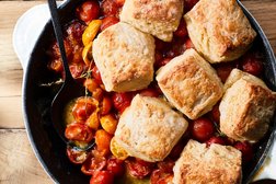 Image for Tomato Cobbler With Ricotta Biscuits