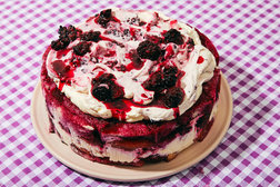 Image for Summer Pudding With Blackberries and Peaches