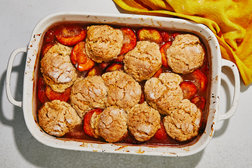 Image for Salted Apricot-Honey Cobbler