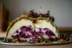 Image for Pistachio and Cherry Bombe