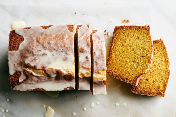 Spiced Olive Oil Cake With Orange Glaze