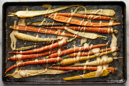 Image for Tahini-Glazed Carrots