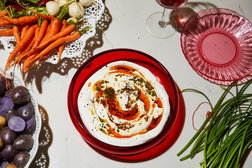 Image for Labneh Dip With Sizzled Scallions and Chile