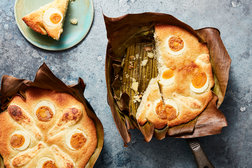 Image for Bibingka (Coconut Rice Cakes With Banana Leaves)