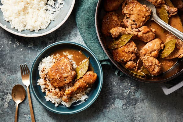 Coconut Milk Chicken Adobo